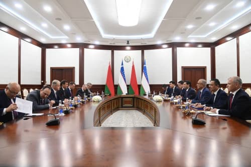Belarus Respublikasi tashqi ishlar vaziri bilan uchrashuv