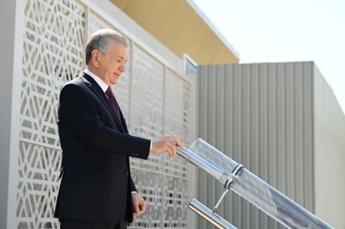 Shavkat Mirziyoyev O‘zbekiston Milliy muzeyiga asos soldi