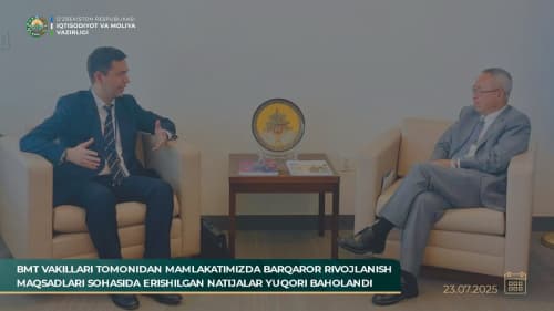 BMT bosh kotibi oʻrinbosari tomonidan mamlakatimizda Barqaror rivojlanish maqsadlari sohasida erishilgan natijalar yuqori baholandi