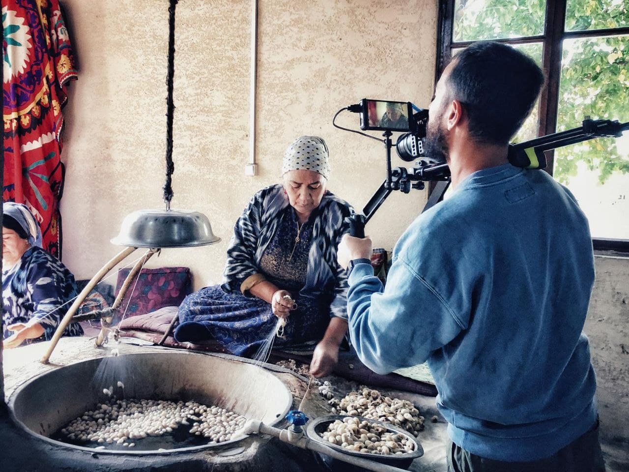 Italian TV channel “Rai 3” creative team in Uzbekistan