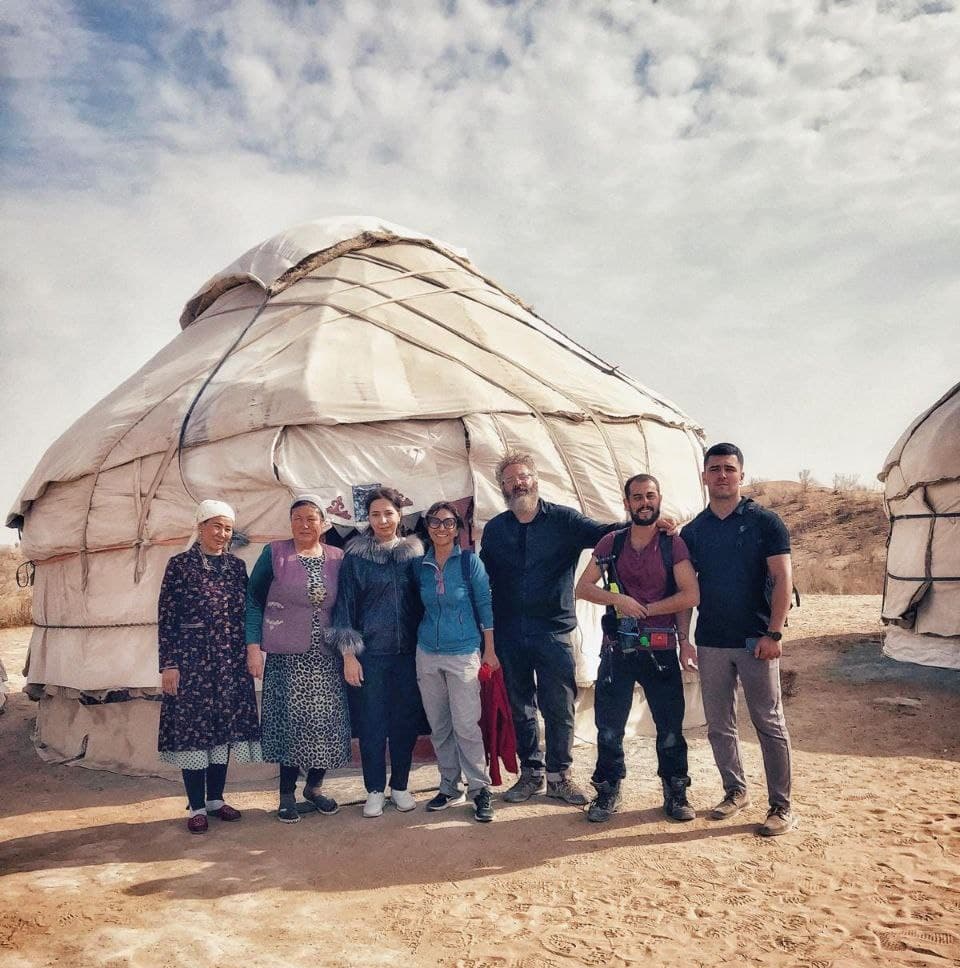 Italian TV channel “Rai 3” creative team in Uzbekistan