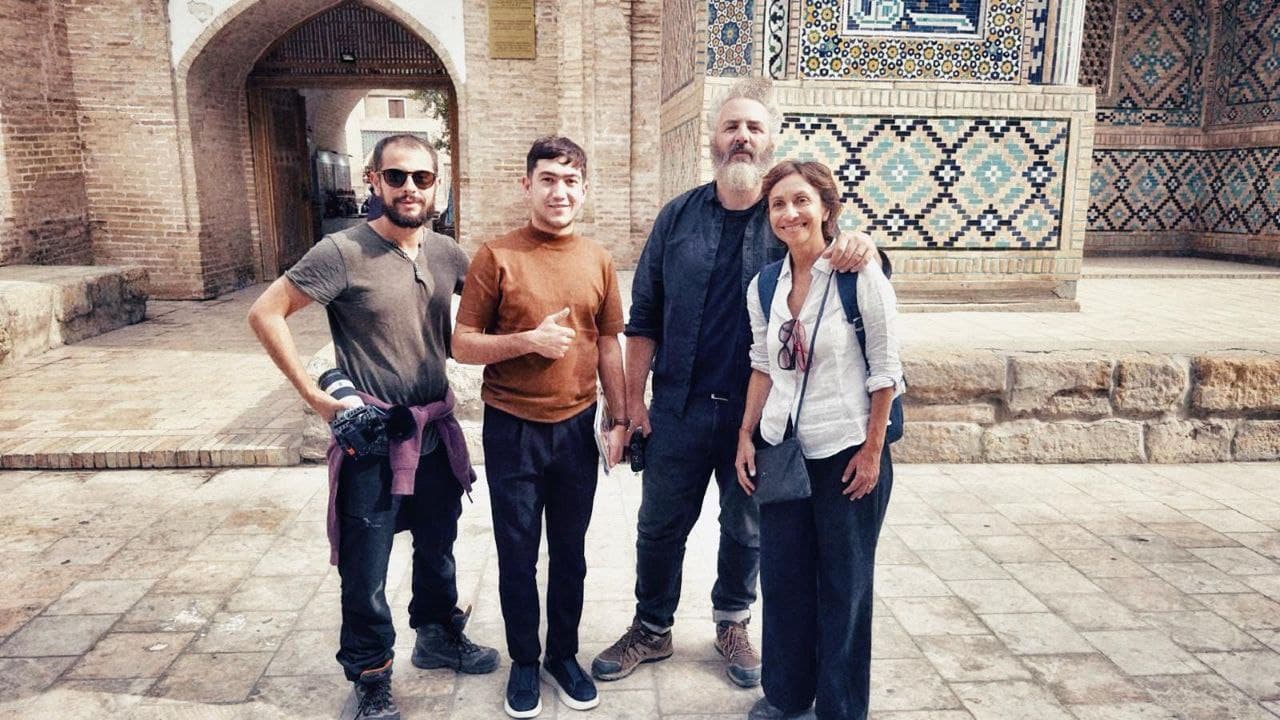 Italian TV channel “Rai 3” creative team in Uzbekistan