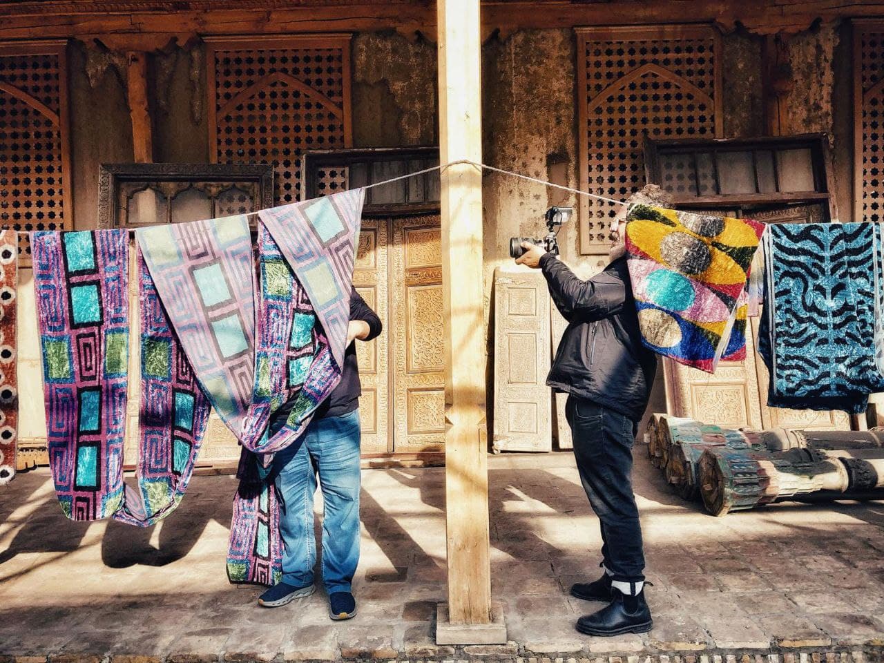 Italian TV channel “Rai 3” creative team in Uzbekistan