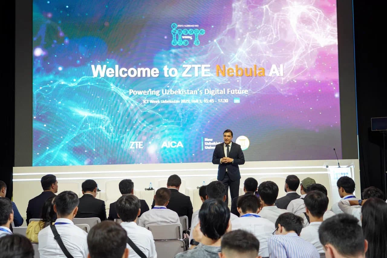 ZTE Hosts Forum “ZTE Nebula AI: AI technologies Shaping Central Asia's digital future” within ICT Week