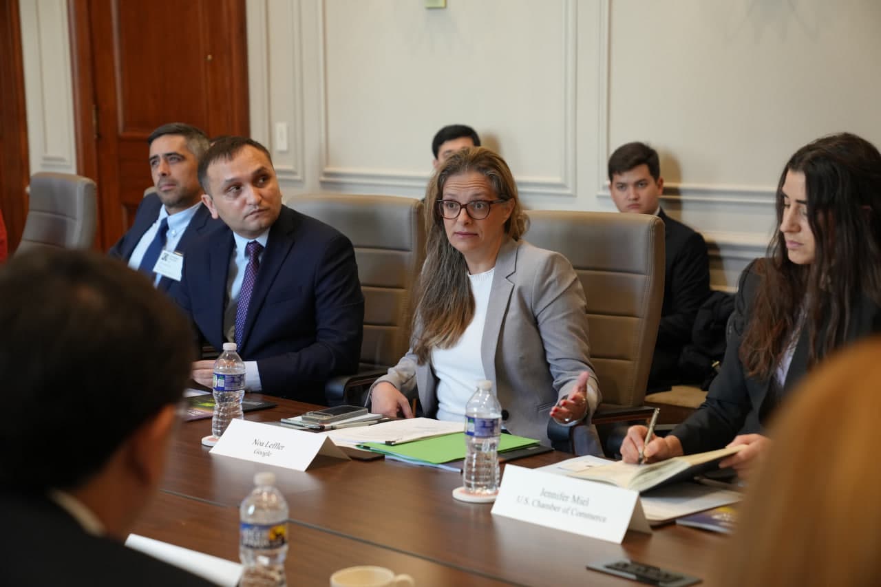 Uzbek Delegation Discusses Prospects for IT Cooperation at the U.S. Chamber of Commerce